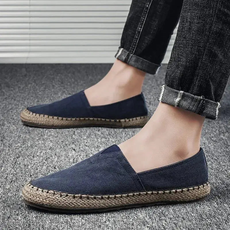 Roman | Canvas Slip-On Espadrilles with Rope Sole TARHUS Clothing & Accessories