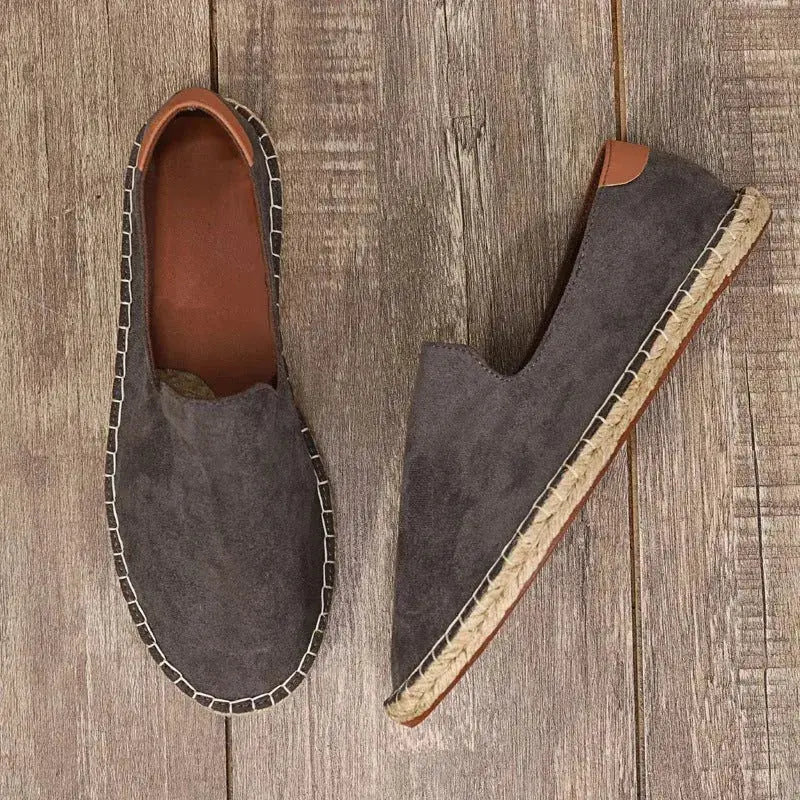 Mason | Canvas Slip-On Men's Espadrilles Woven Sole TARHUS Clothing & Accessories