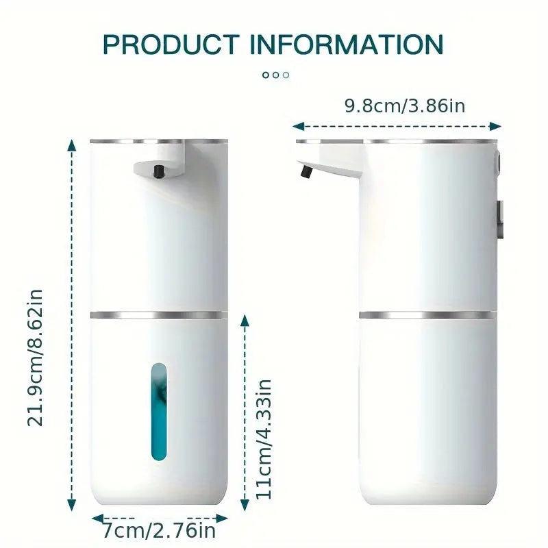 Automatic Touchless Soap Dispenser 380ml for Bathroom or Kitchen Use - TARHUS