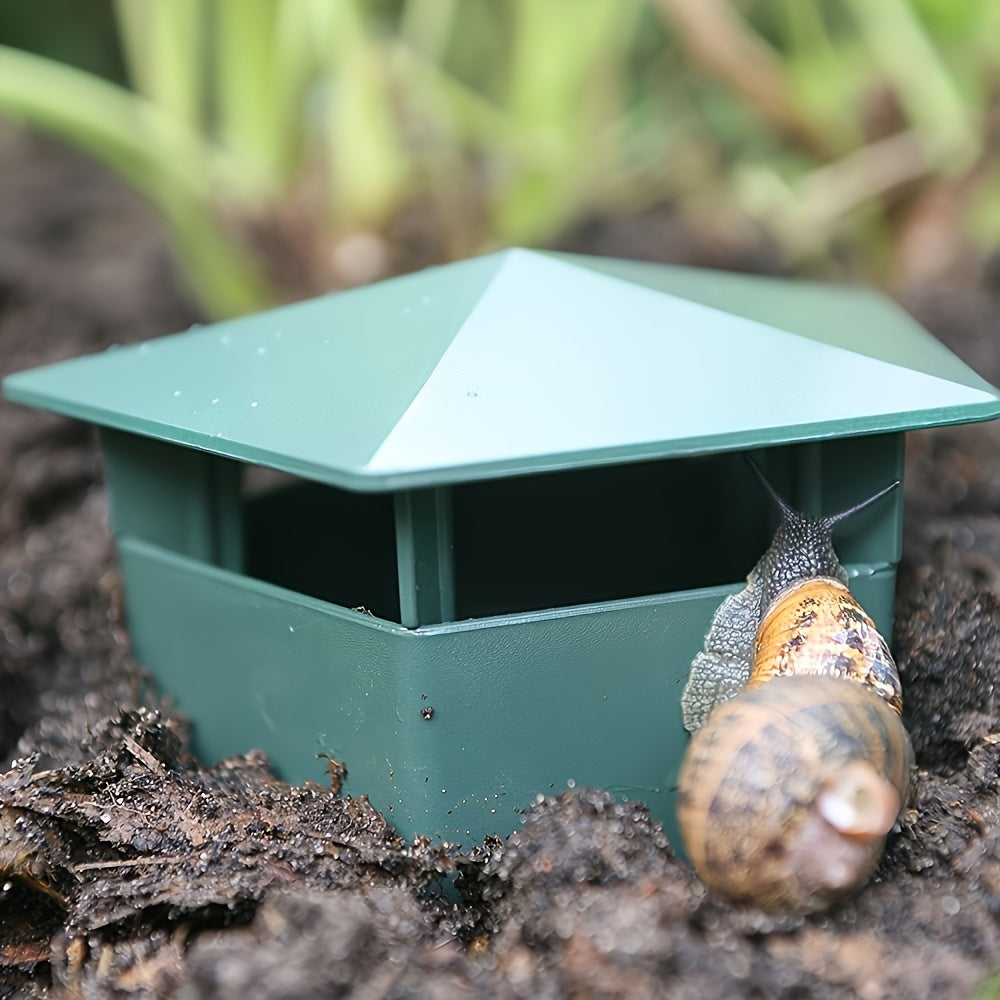 Non-Toxic Slug & Snail Trap for Garden – Reusable Pest Control Cage for Vegetables & Flowers, No Electricity or Chemicals TARHUS