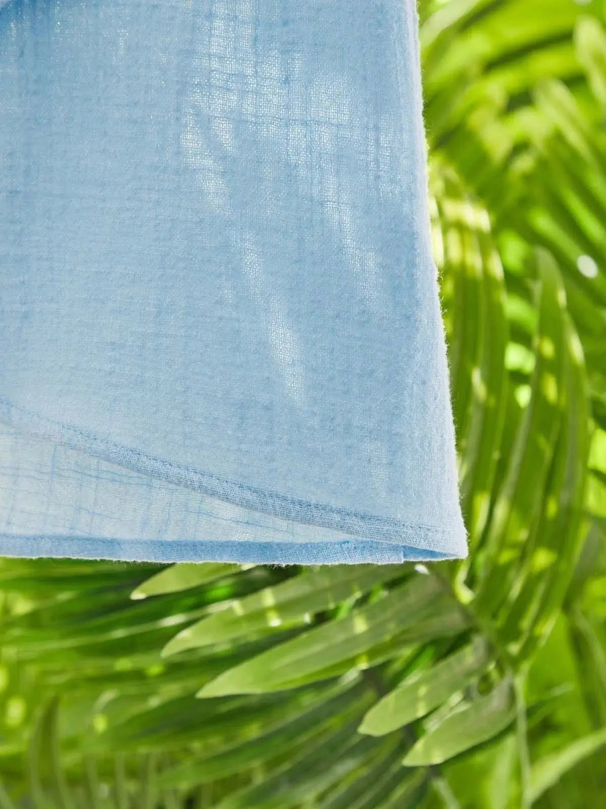 V-Neck Solid Color Blouse with Buttons – Casual Half Sleeve Top for Women - TARHUS