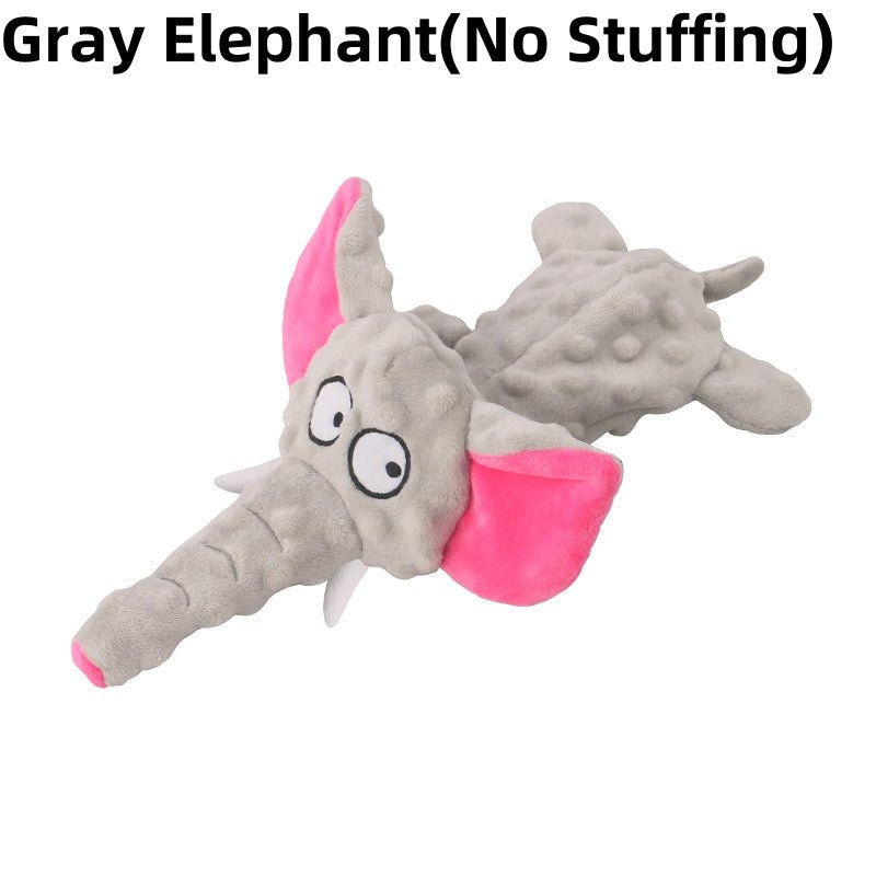 ChewAnimal | Durable Plush Dog Toy for Strong Chewers with Chew Guard & Squeaker TARHUS