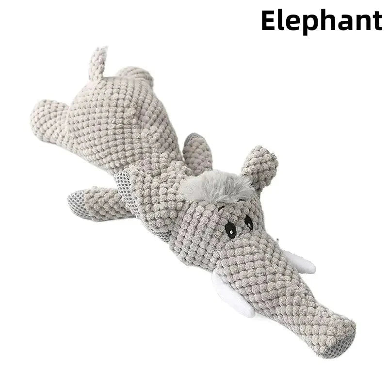 ChewAnimal | Durable Plush Dog Toy for Strong Chewers with Chew Guard & Squeaker TARHUS Babies & Children