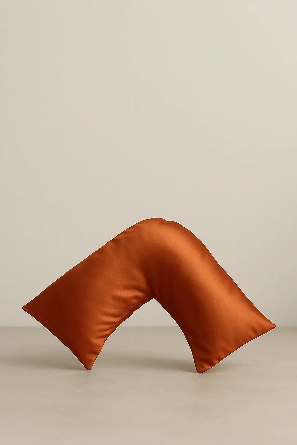 Silk-Filled Boomerang Pillow - Ergonomic Luxury Sleep Pillow TARHUS silk filled boomerang pillow