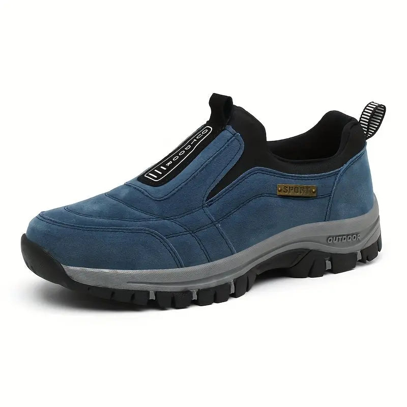 Men’s Slip-On Hiking Shoes – Lightweight Outdoor Walking Shoes with Cushioned Sole - TARHUS