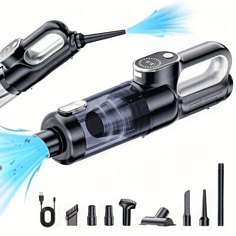 Cordless Car Vacuum Cleaner – Handheld Rechargeable Vacuum with Powerful Suction - TARHUS