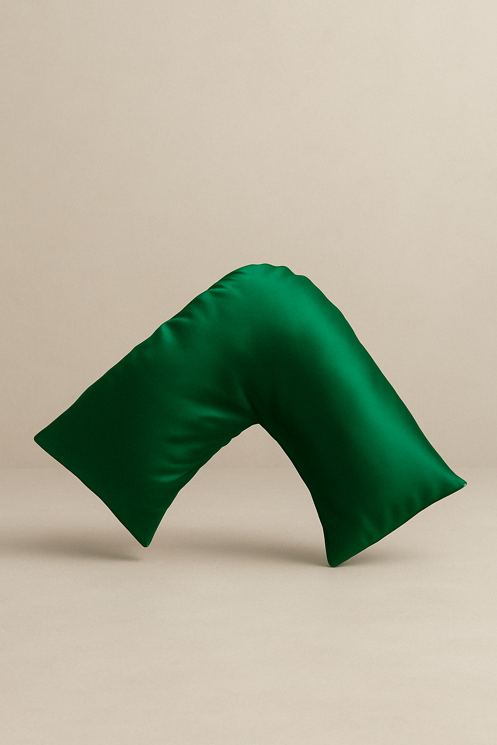 Silk-Filled Boomerang Pillow - Ergonomic Luxury Sleep Pillow TARHUS silk filled boomerang pillow