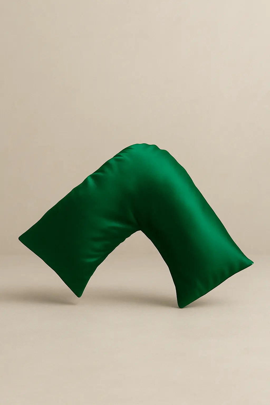 Silk-Filled Boomerang Pillow - Ergonomic Luxury Sleep Pillow TARHUS silk filled boomerang pillow