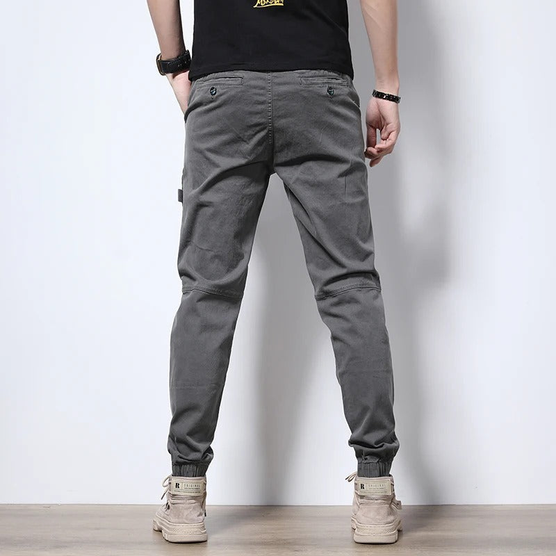 Men's Urban Cargo Joggers – Pants with Zipper Pockets for Work, Travel & Streetwear TARHUS