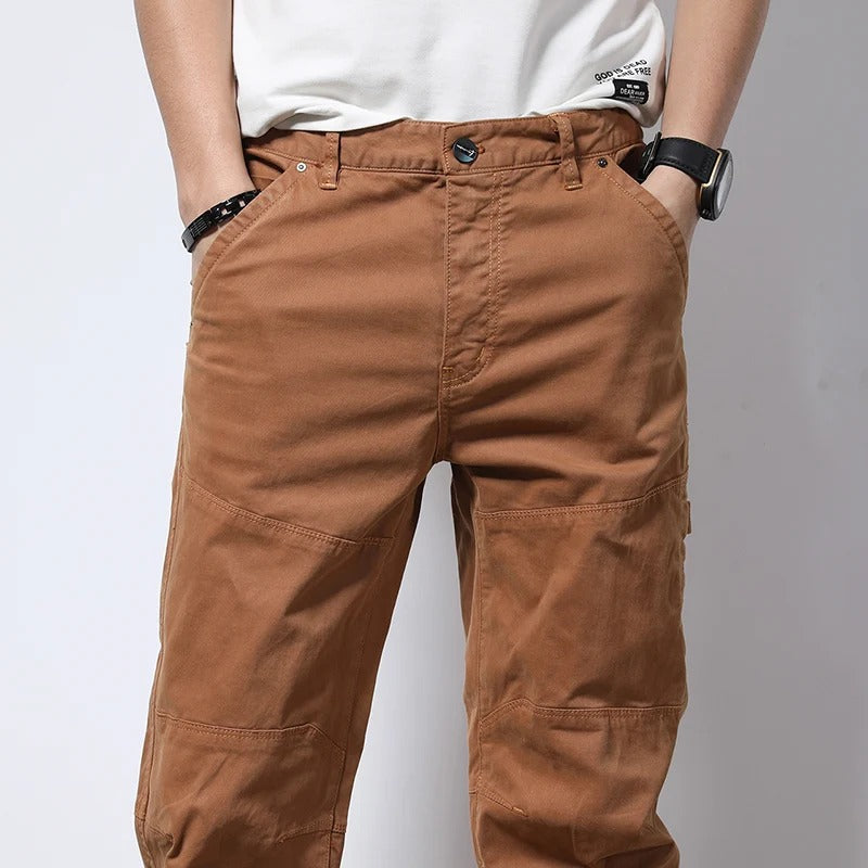 Men's Urban Cargo Joggers – Pants with Zipper Pockets for Work, Travel & Streetwear TARHUS