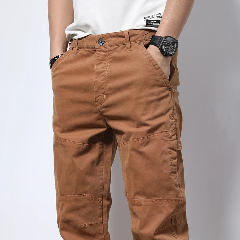 Men's Urban Cargo Joggers – Pants with Zipper Pockets for Work, Travel & Streetwear TARHUS
