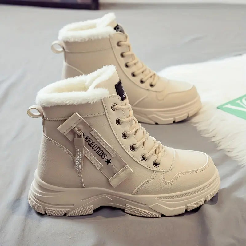 Women's Winter High-Top Snow Boots - TARHUS