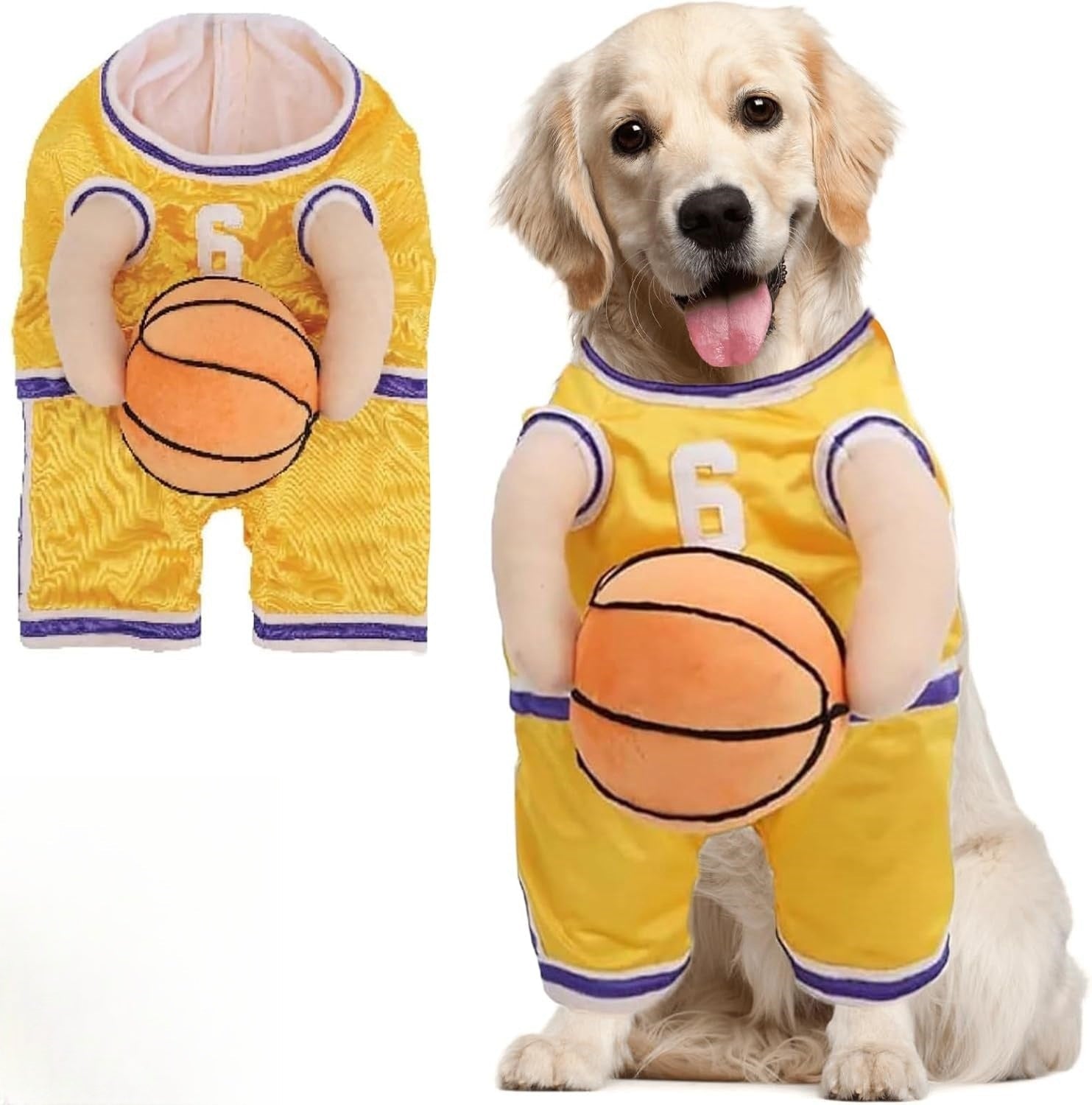 Dog Basketball Costume with Ball TARHUS