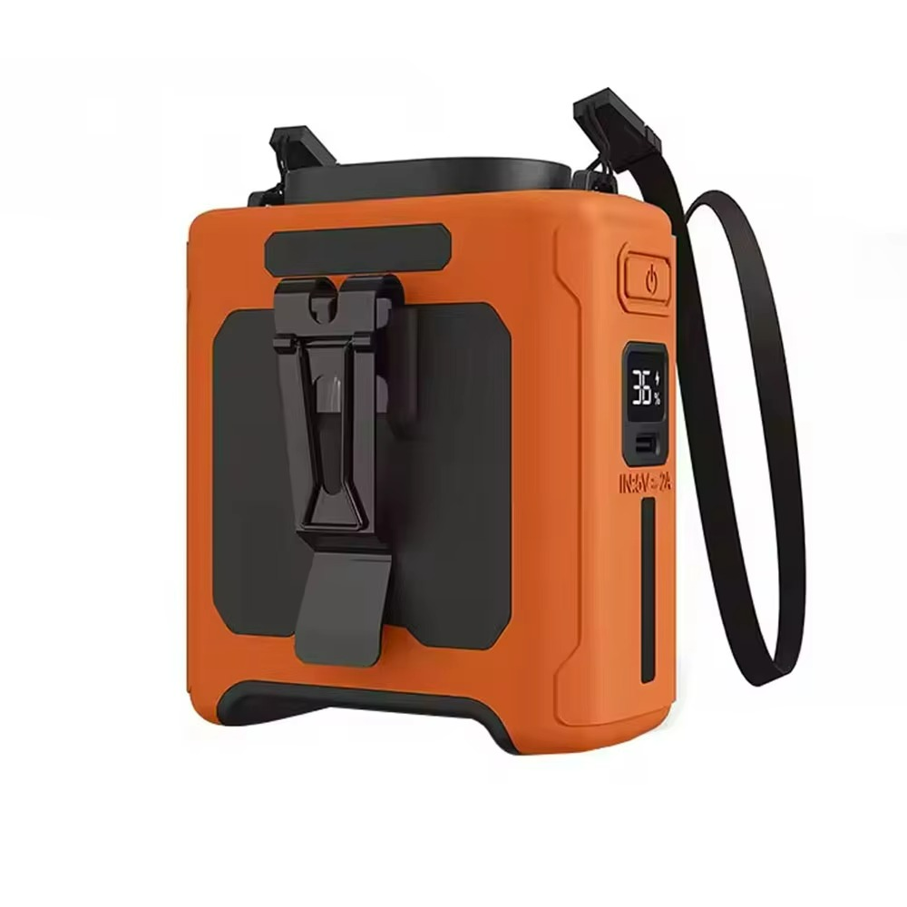 Venturo | Portable Waist Fan – 20000mAh Power Bank with Flashlight