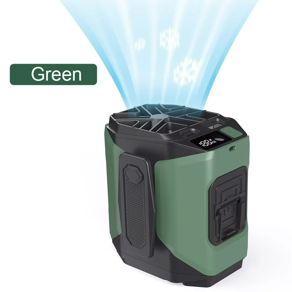 Venturo | Portable Waist Fan – 20000mAh Power Bank with Flashlight