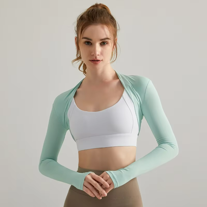 Alexa | Gracious Arm Sleeves with Cuff Gloves for Pilates TARHUS Pilates Top