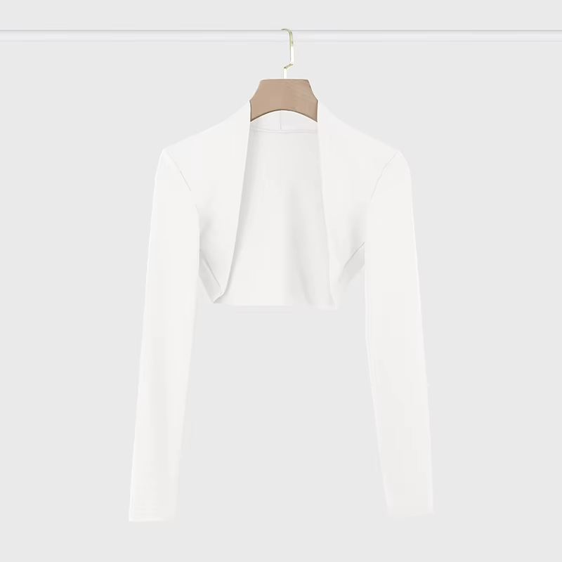 Olivia | Refined Tight-Fit Pilates Shawl for Sun Protection TARHUS Pilates Top