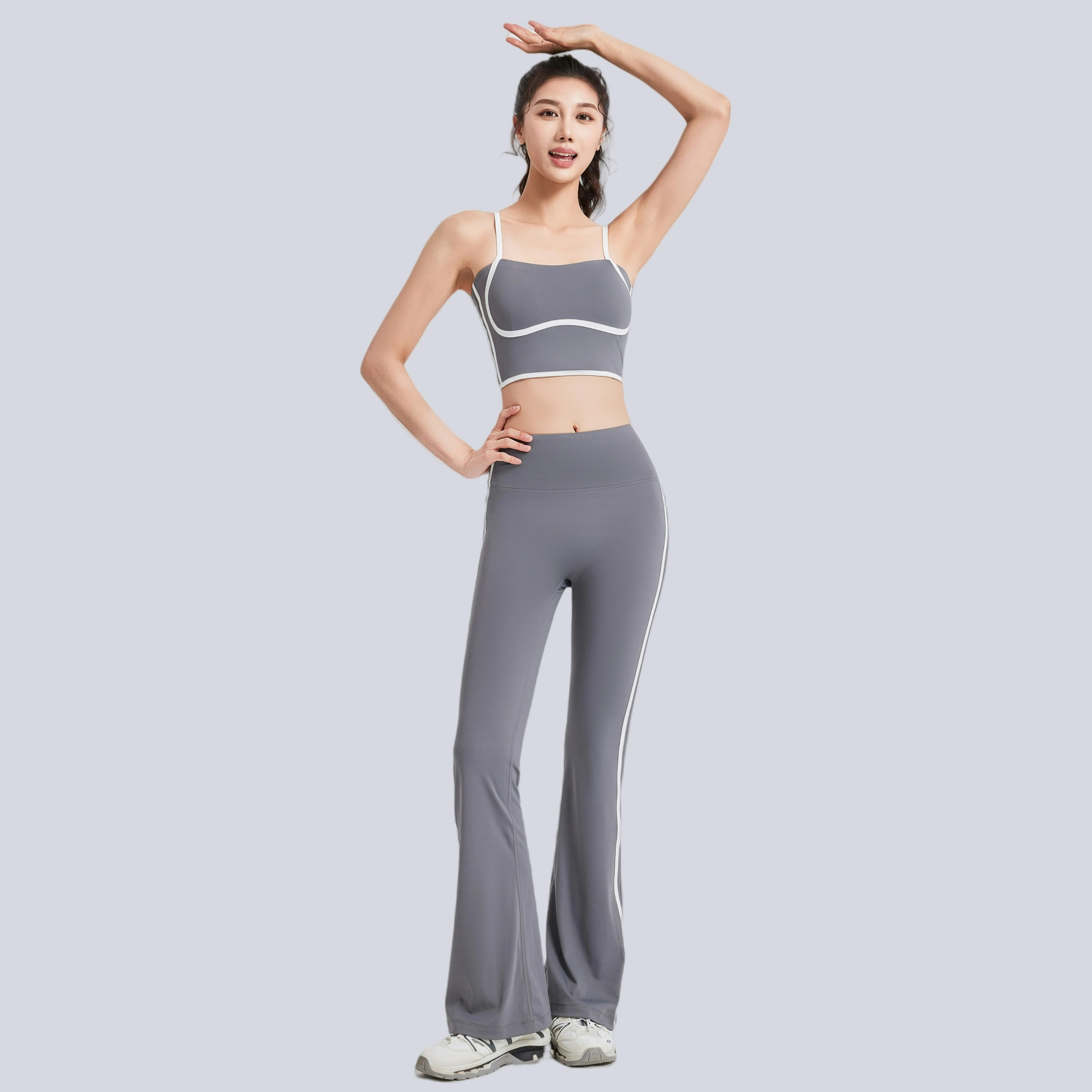 Thalia | High-Waist Pilates Jumpsuit for Dynamic Curves TARHUS Pilates Jumpsuit