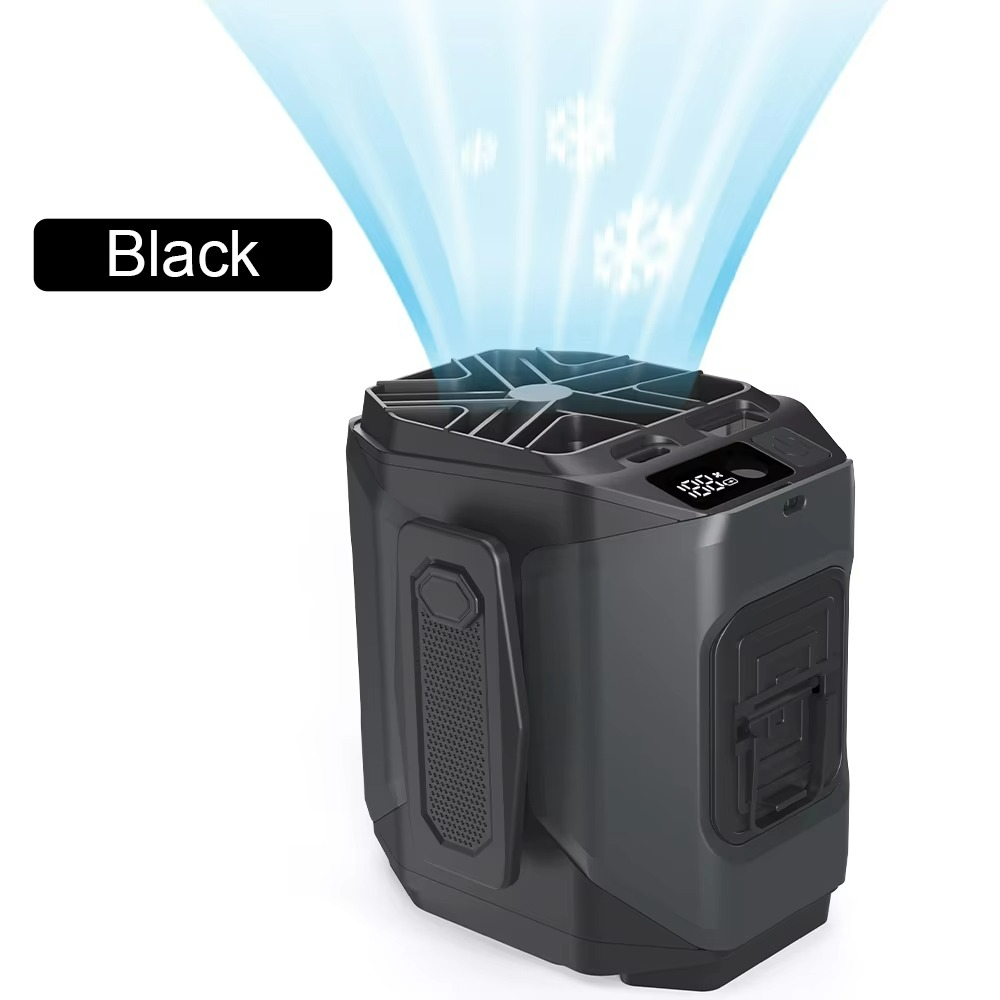 Venturo | Portable Waist Fan – 20000mAh Power Bank with Flashlight