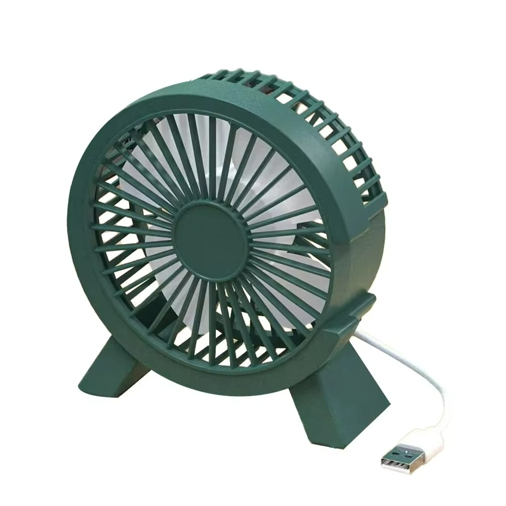 Brisair | Mini Cooling Fan – Portable USB Desk Fan with Quiet Airflow & Elegant Design