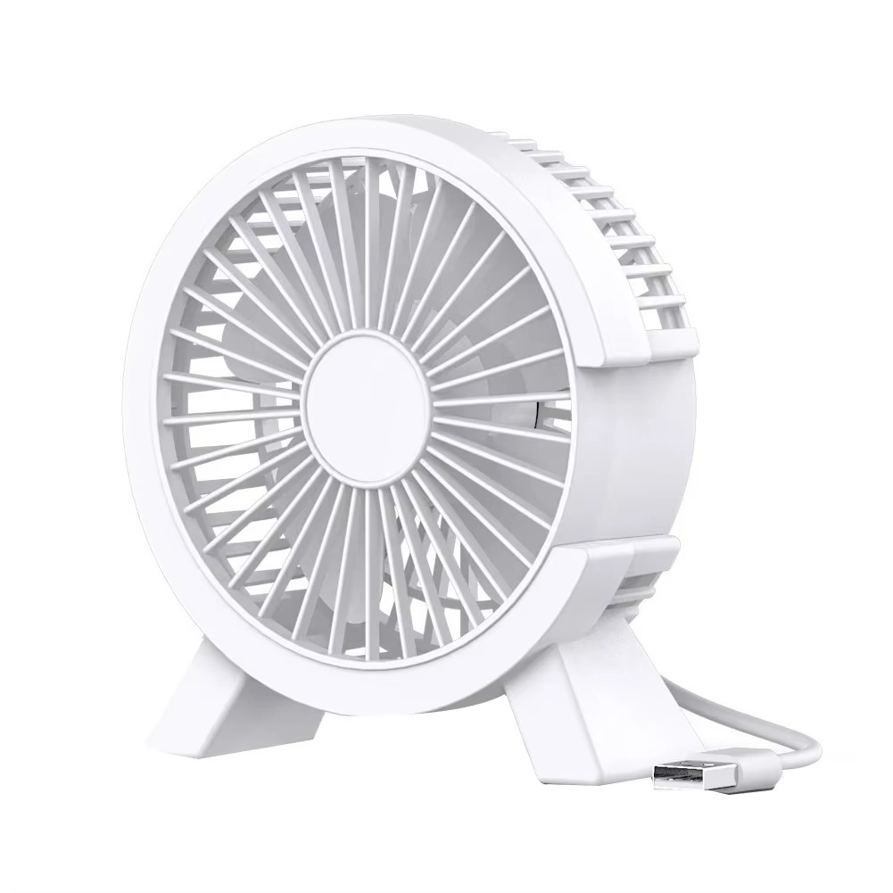 Brisair | Mini Cooling Fan – Portable USB Desk Fan with Quiet Airflow & Elegant Design