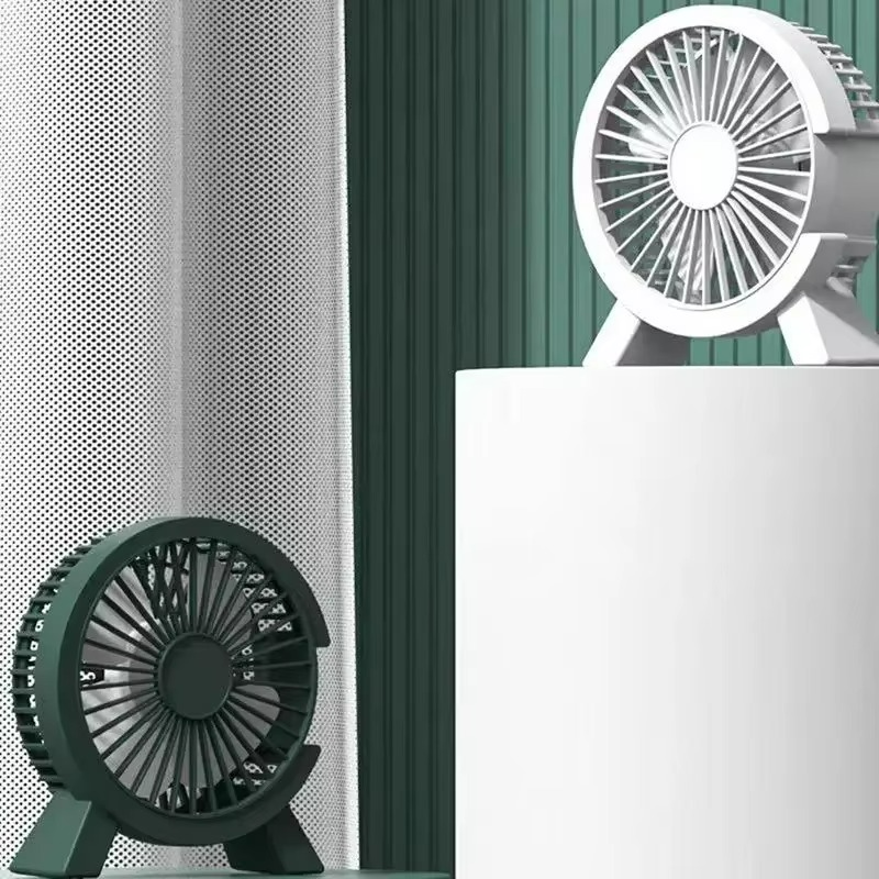 Brisair | Mini Cooling Fan – Portable USB Desk Fan with Quiet Airflow & Elegant Design