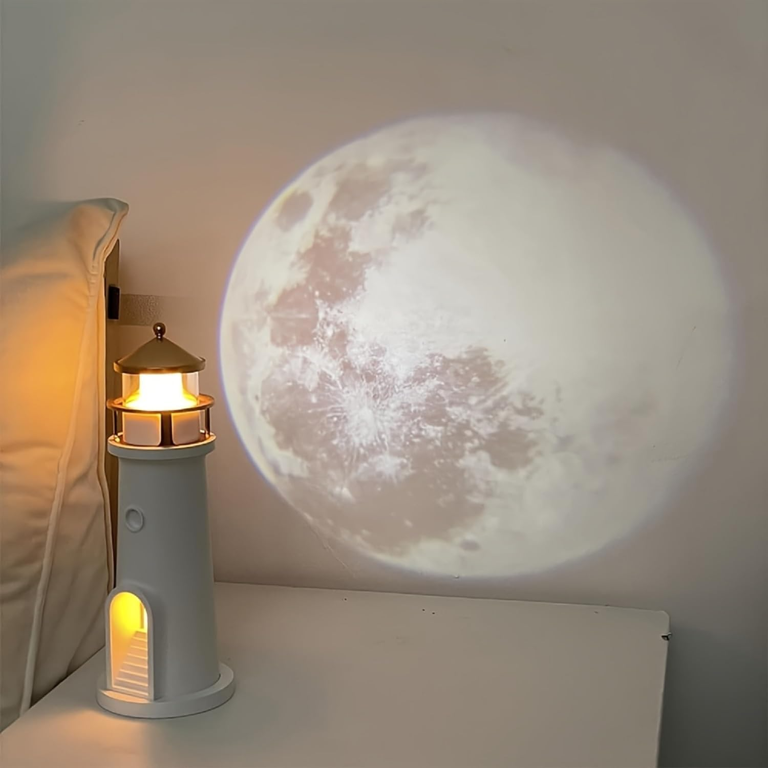 Lighthaus | Moonlight Projection Lamp – Bluetooth, Motion Sensor & Remote Control TARHUS