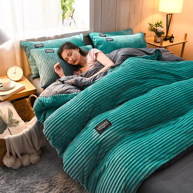 Velvet Fleece Blanket Cover for Ultimate Comfort – Soft, Warm, and Cozy Bedding Solution TARHUS Bedding