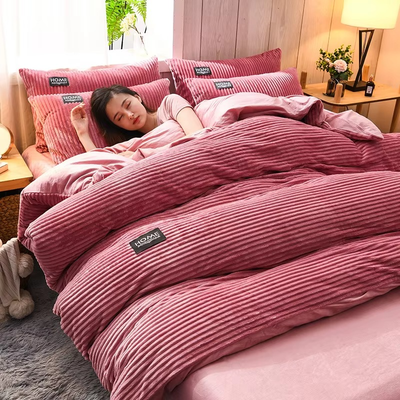 Velvet Fleece Blanket Cover for Ultimate Comfort – Soft, Warm, and Cozy Bedding Solution TARHUS Bedding