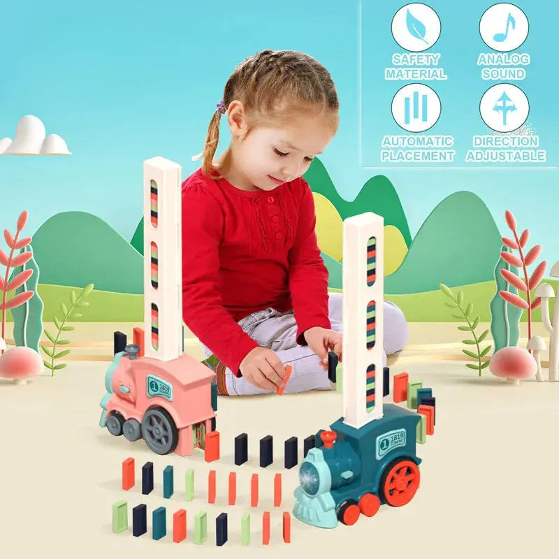 Domino Train - Trending Kids Toy - TARHUS