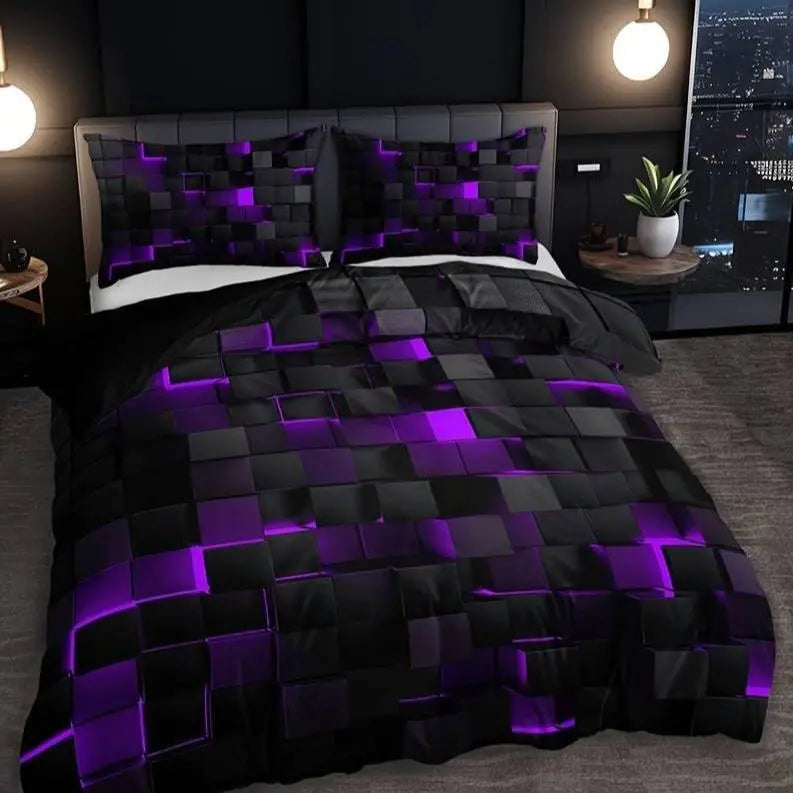 NEOCUBE Duvet Cover Set – Ultra-Soft Microfiber Bedding - TARHUS