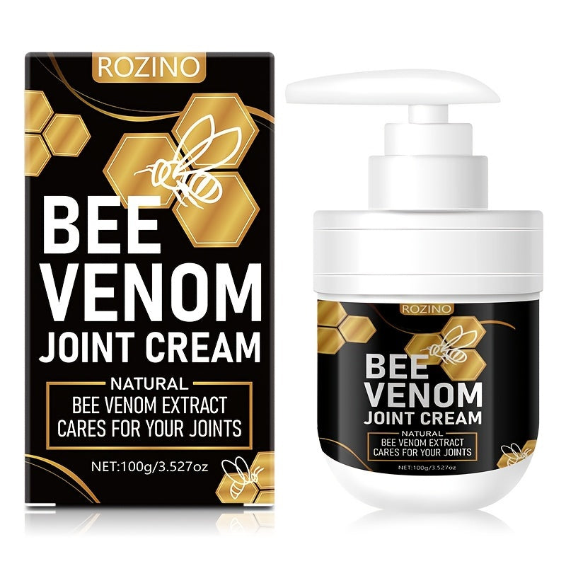 Bee Venom Joint Cream – Deep Moisturizing Pain Relief Balm for Dry & Stiff Joints - TARHUS