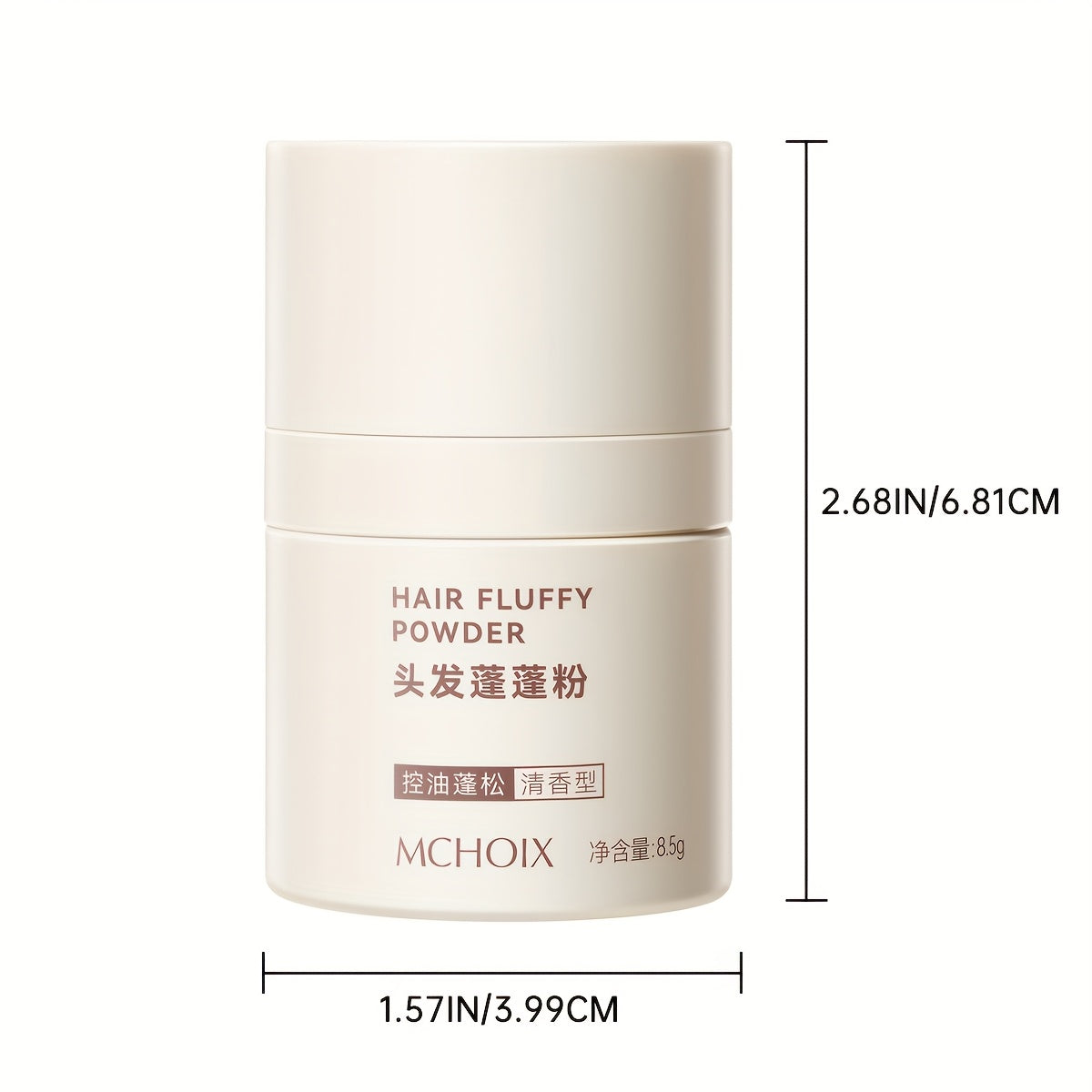 MCHOIX Hair Fluffy Powder, No-Wash Hair Oil Removal Dry Hair Powder for Dry Cleaning Bangs Natural Airy Feeling Control Oil Removal Head TARHUS