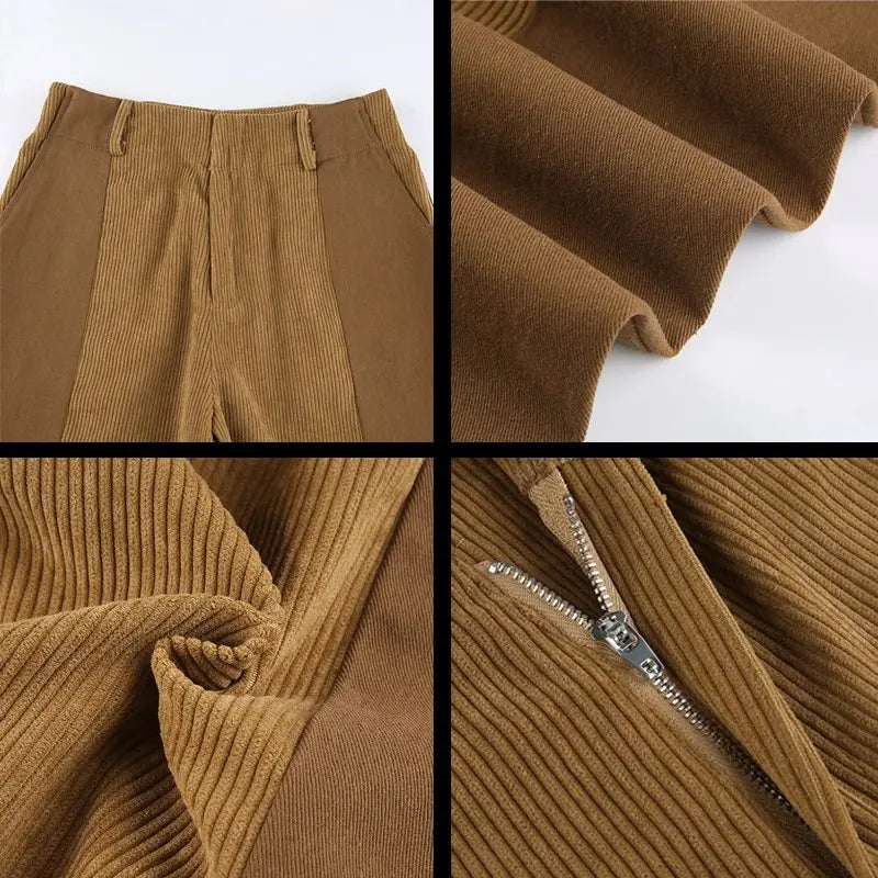 Elena - Patchwork Cargo Pants - nubuso