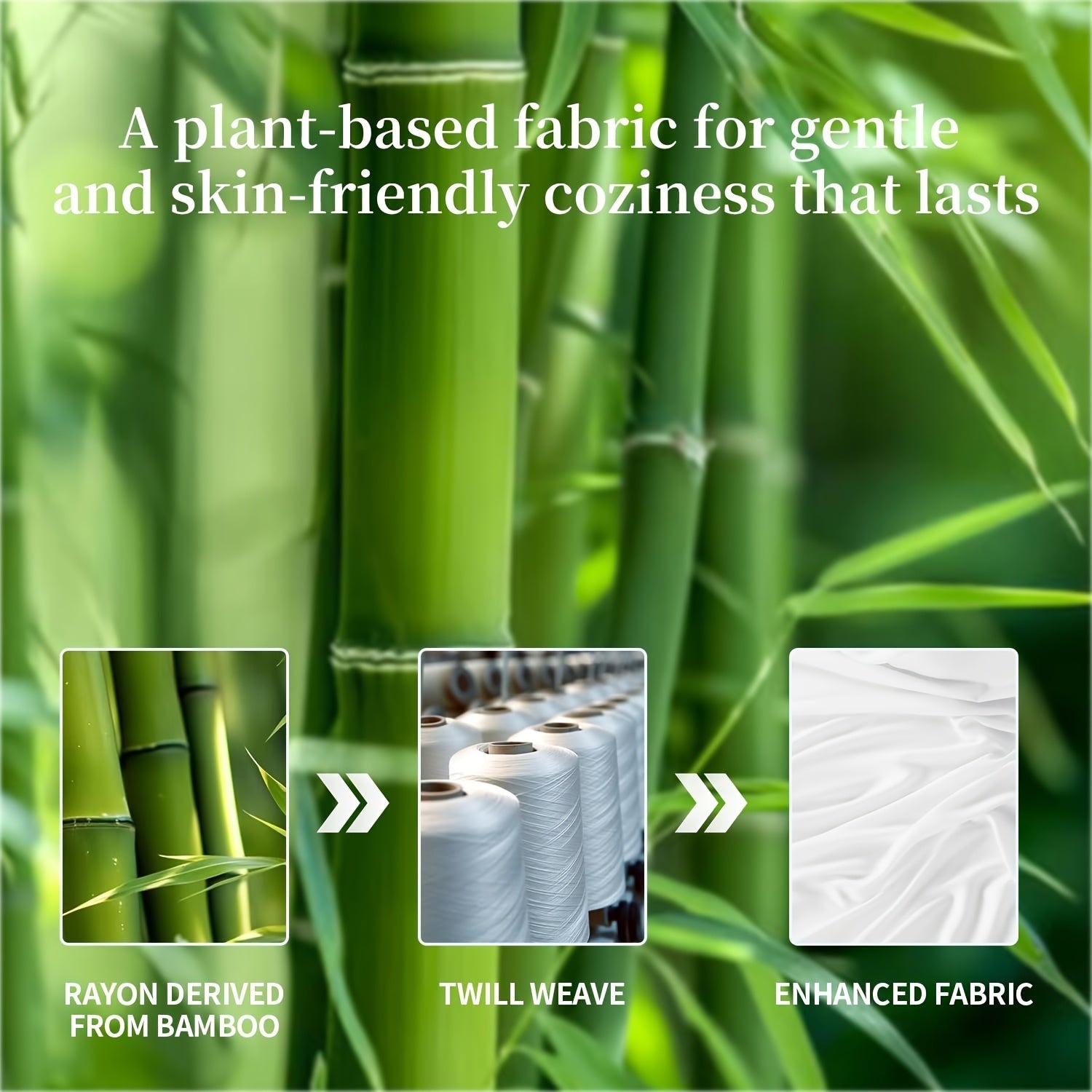 4pcs Bed Sheet Set - Ultra Soft Bamboo Blend - Super Cooling & Soft Bed Sheets - Fitted Sheet Deep Pocket Up to 40.64cm - Perfect for Hot Sleepers - Hotel-Quality Bedding Sheets Set - GREAT GIFTS TARHUS