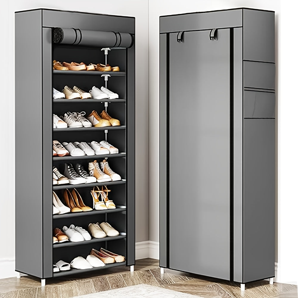Portable Multi-Layer Shoe Organizer Rack – 6/8/10 Tier Storage - TARHUS