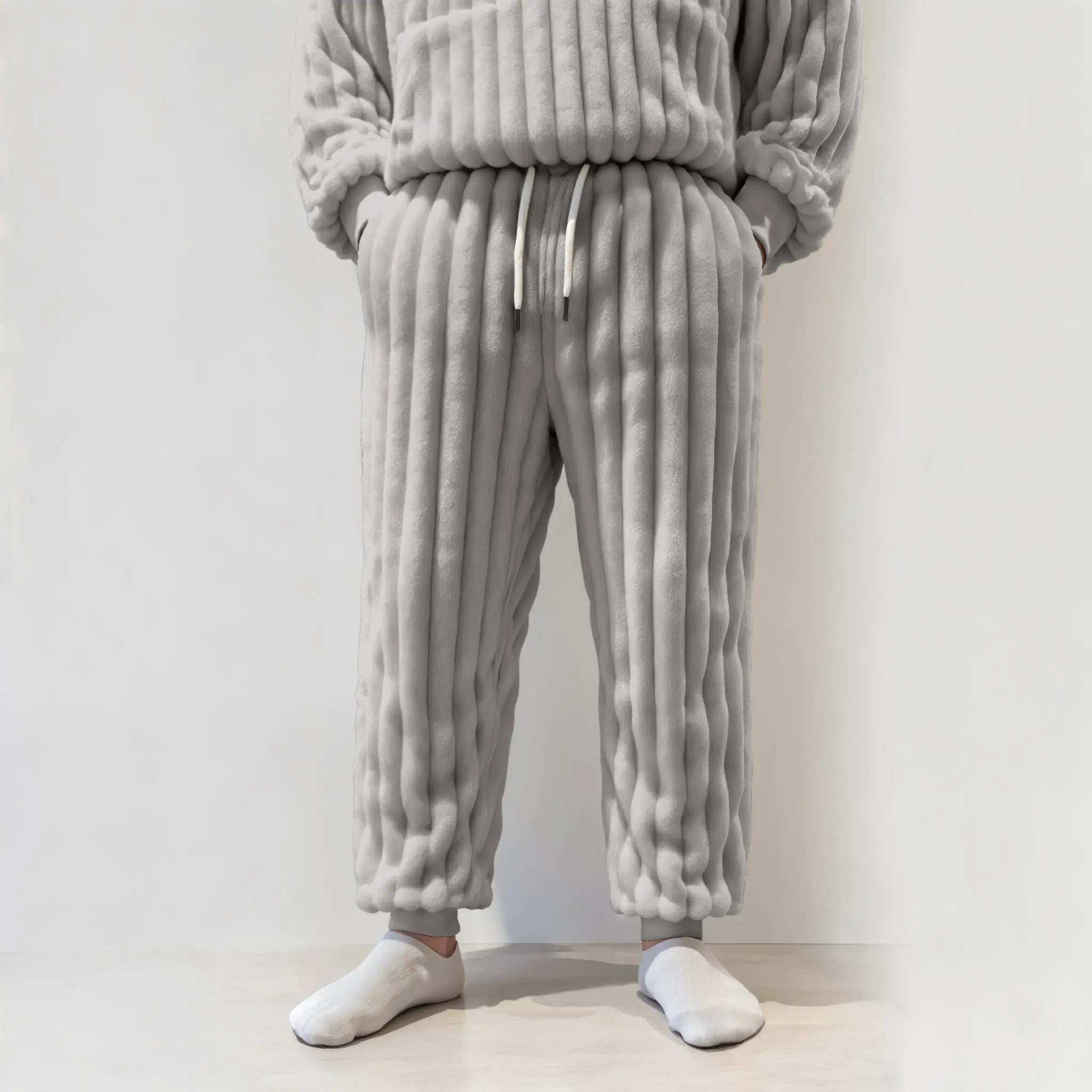 The Fleece Pants – Warm, Soft Lounge Joggers for Men & Women - TARHUS