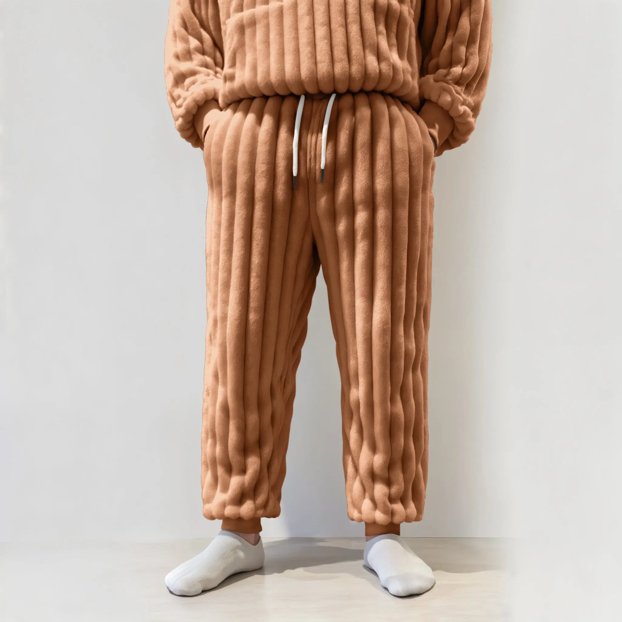 The Fleece Pants – Warm, Soft Lounge Joggers for Men & Women - TARHUS