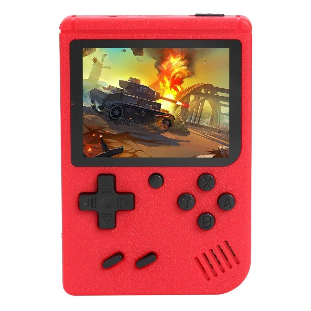 Retro Handheld Game Console – Portable Gaming Device with 400+ Classic Games | Rechargeable & Travel-Friendly - TARHUS