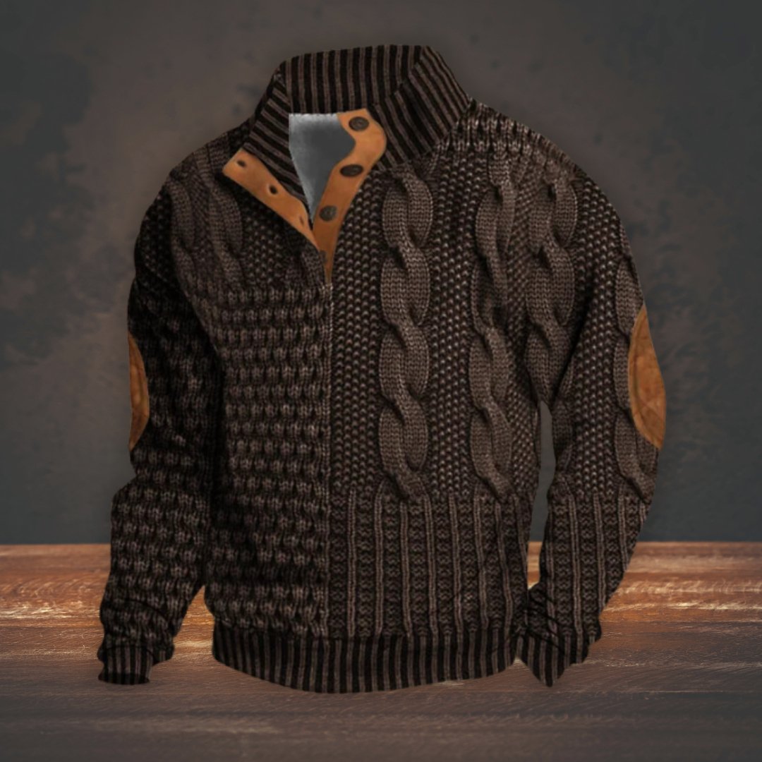 Albert | Men’s Winter Knit Jumper – Comfortable Pullover