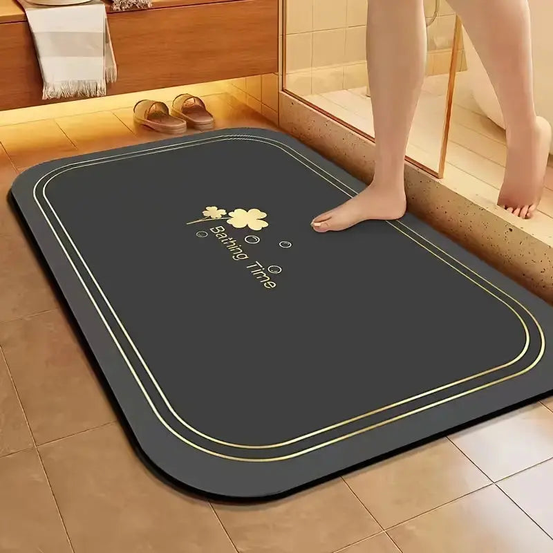 Aqualuxe • Super Absorbent & Non-Slip Shower Mat - TARHUS