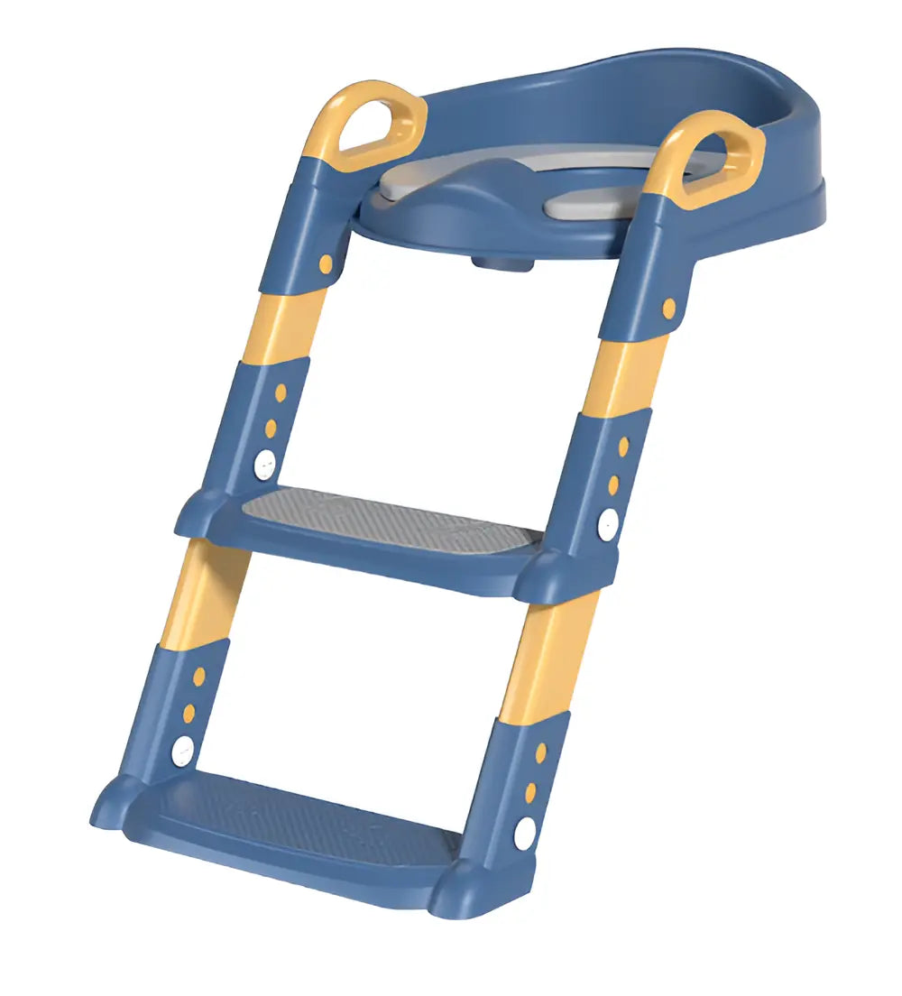 Montessori Potty Trainer - Adjustable Toilet Seat with Step Stool & Handles for Kids - TARHUS
