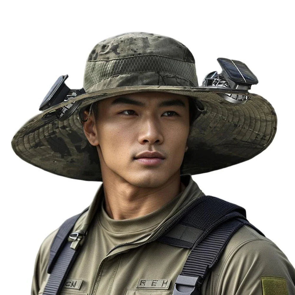 Adventure Hat with Built-In Fan - TARHUS