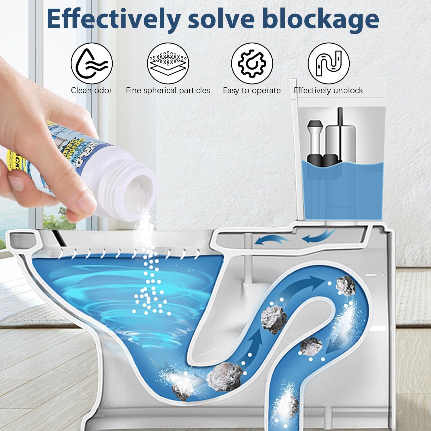 Wild Tornado Sink & Drain Cleaner Powder TARHUS