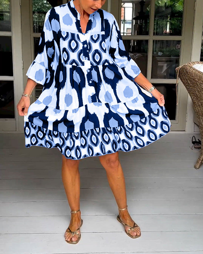 Alessandra | Printed dress