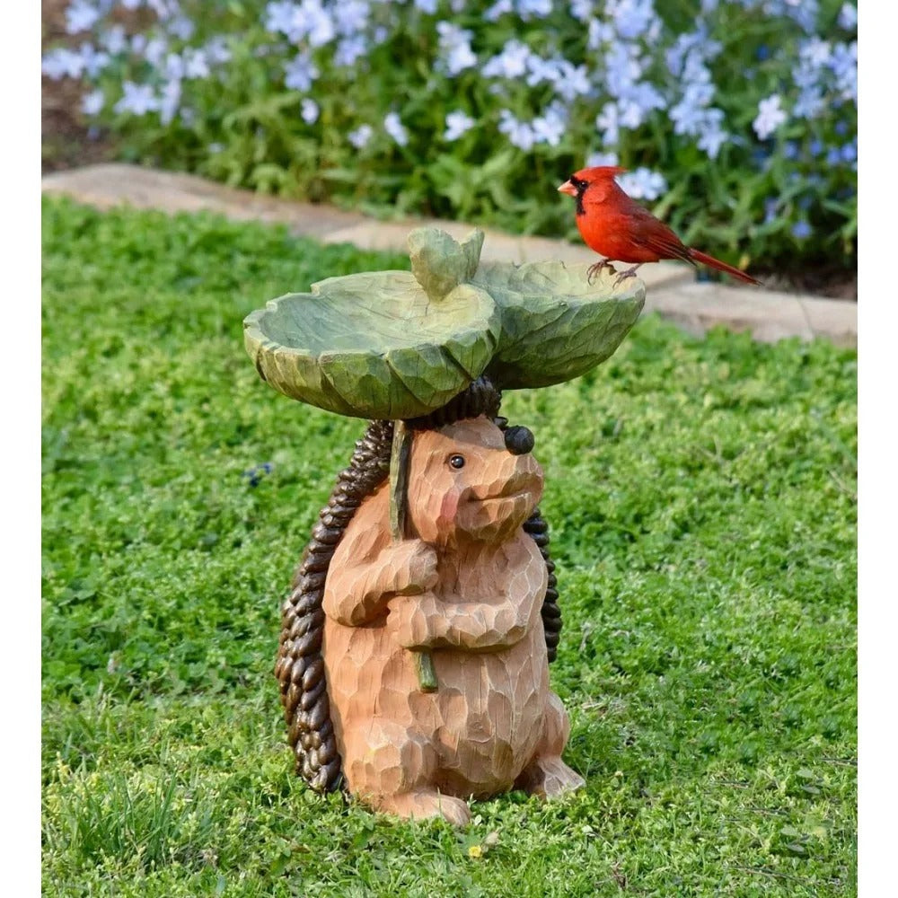 Cute Animal Wooden Bird Feeder - Decorative Outdoor Hanging Bird House TARHUS