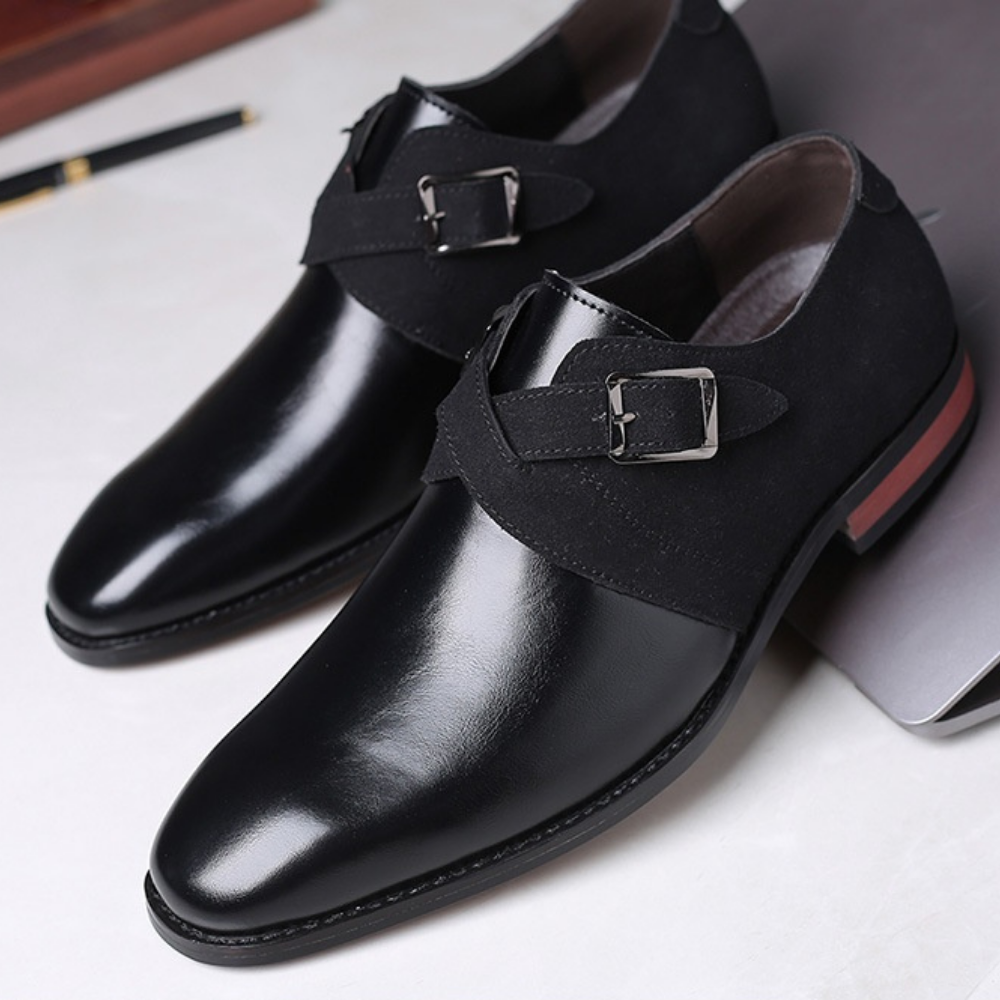 Aurelio | Derby Shoes – Leather Slip-On Dress Shoes with Cushioned Comfort TARHUS Mens shoes