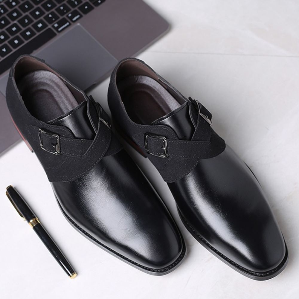 Aurelio | Derby Shoes – Leather Slip-On Dress Shoes with Cushioned Comfort TARHUS Mens shoes