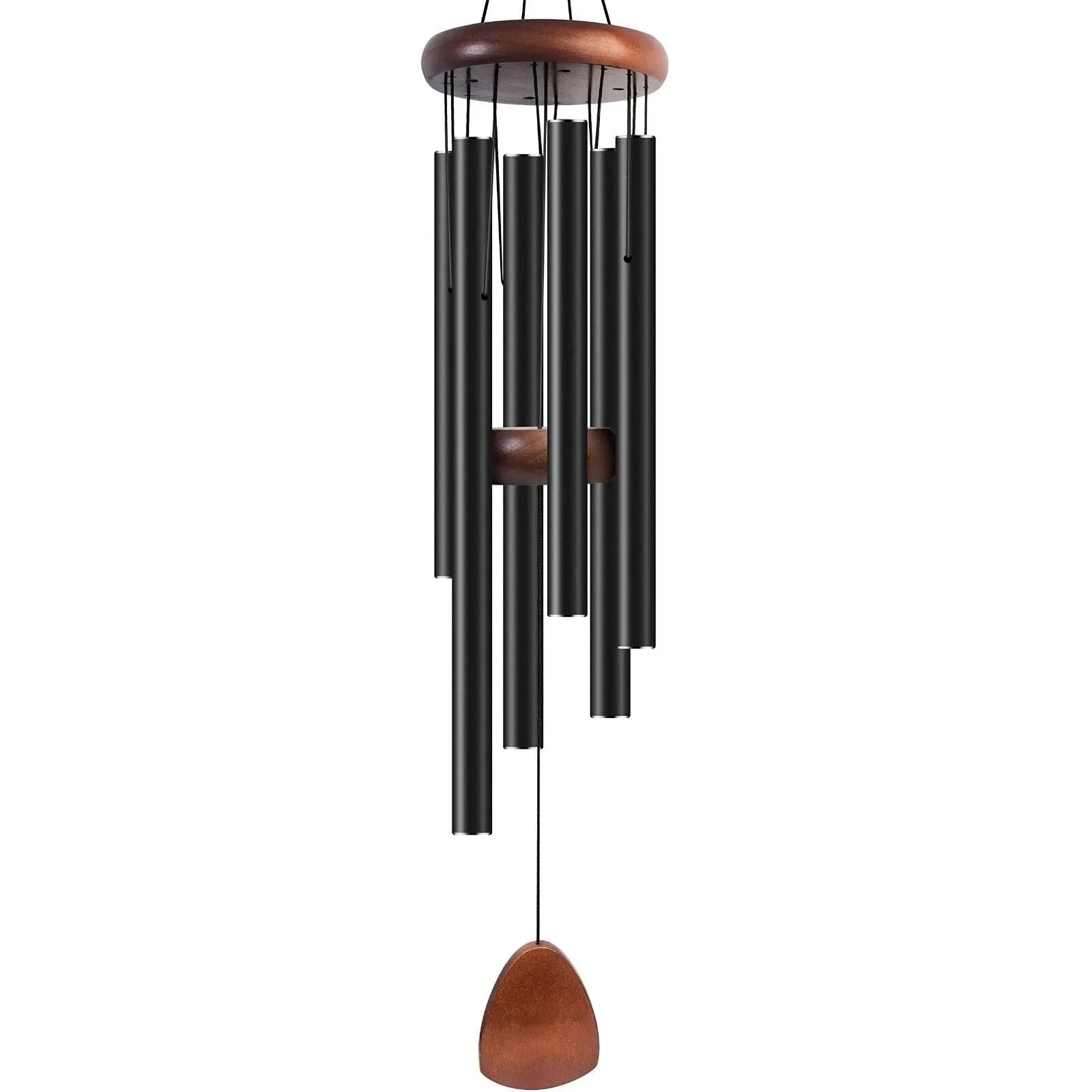 Deep Tone Wind Chimes for Garden or Patio – Large Tuned Metal Wind Bells with Soothing Resonant Sound - TARHUS