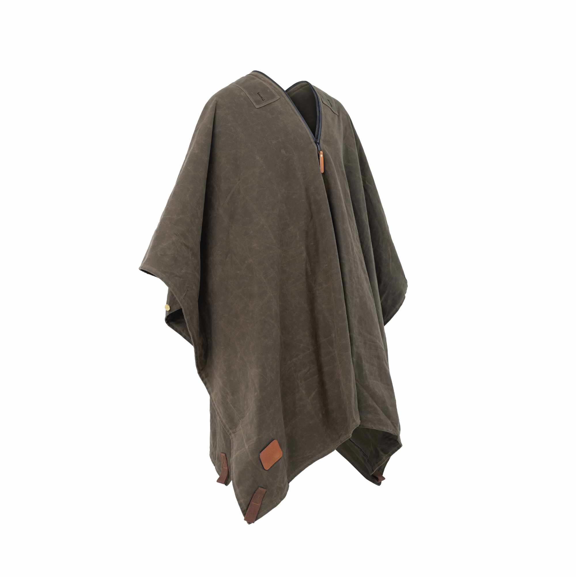 Drifter Waxed Canvas Poncho TARHUS Poncho